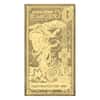 1 South Dakota Goldback 1/1000 oz 24K Gold Foil Aurum Note