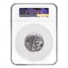 2.5 oz US Air Force Silver Medal NGC MS 69 Mint Error (Rev Struck Thru)