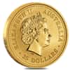 2000 1/4 oz Gold Lunar Dragon BU Australia Perth Mint
