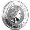 2000 1 oz Silver Lunar Dragon BU Australian Perth Mint