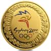 2000 Australian $100 Sydney Olympics Journey Begins Proof Gold Coin (Colorized)