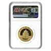 2001 1/2 oz Chinese Gold Panda 200 Yuan NGC MS 70