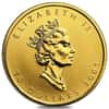 2001 1/4 oz Canadian Gold Maple Leaf $10 Hologram Coin