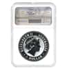 2001 1 oz Silver Lunar Snake Australian Perth Mint NGC MS 69