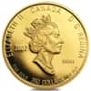 2002 Canada 1.22 oz Wild Rose Proof Gold Coin .99999 Fine