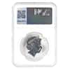 2002 Great Britain 1 oz Silver Britannia NGC MS 69