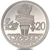 2004 2 oz NORFED Liberty Piedfort $20 Proof Silver Round .999 Fine