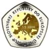 2004 Proof Gold/Palladium Bimetallic 10000 Slovak Crown Coin