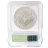 2006-W 1 oz Burnished Silver American Eagle ICG SP 70