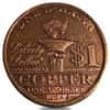 2007 1 oz AV NORFED Liberty Dollar Copper Round .999 Fine