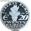 2008 1 oz NORFED Liberty Euro Silver Round Serial Number Hallmark .999 Fine