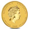 2009 1 oz Gold Lunar Year of the Ox BU Australia Perth Mint Series II In Cap