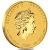 2009 2 oz Gold Lunar Ox BU Australia Perth Mint Series II