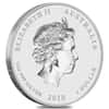 2010 1 oz Silver Lunar Tiger BU Australian Perth Mint (Series II)
