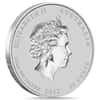2012 1/2 oz Silver Lunar Dragon BU Australian Perth Mint