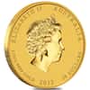 2013 1/2 oz Gold Lunar Year of The Snake BU Australia Perth Mint