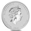 2013 1 oz Silver Lunar Year of The Snake Lion Privy BU Australian Perth Mint In Cap