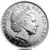 2013 Great Britain 1 oz Silver Britannia Coin Snake Privy BU