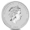 2014 5 oz Silver Lunar Year of The Horse BU Australian Perth Mint In Cap