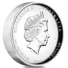 2015 1 oz Proof High Relief Silver Lunar Goat Perth Mint