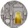 2015 Palau 2 oz Silver Tiffany Art Nasrid Style Coin NGC PF 70