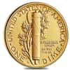 2016-W 1/10 oz Mercury Dime Centennial Gold Coin