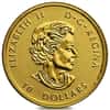 2017 Canada 1/4 oz Big Horn Sheep Reverse Proof Gold Coin