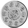 2017 Mexico 1 Kilo Silver Libertad Proof Like High Relief Coin .999 Fine (In Cap)