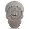 2018 Palau 1 oz Silver La Catrina Skull Coin Antiqued .999 Fine (w/Box & COA)