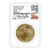 2018-W 1 oz $50 Burnished Gold American Eagle NGC MS 70 FD (Castle)