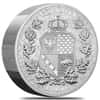 2020 5 oz Germania Allegories 25 Mark Silver Coin BU .9999 Fine (w/Box & COA)