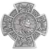 2020 Isle of Man 3 oz Antiqued Silver Boudica Warrior Queen Coin