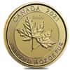 2021 1/4 oz Canadian Twin Maple Leaf Gold Coin .9999 Fine BU (Sealed)