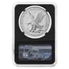 2021 1 oz Silver American Eagle T-2 NGC MS 70 FD Mercanti Sign