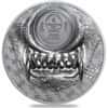 2021 2 oz Silver Mystic Wolf Coin Mongolia .999 Fine (w/Box & COA)