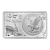 2021 3 oz Silver American Eagle Type 2 Coin & Bar Set - 35th Anniversary (w/Box & COA)
