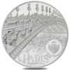 2021 Palau 1 Kilo Proof Silver Tiffany Art Metropolis - Paris Coin .999 Fine (w/Box & COA)