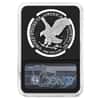 2021-S 1 oz Proof Silver Eagle T-2 NGC PF 70 FD Gaudioso Sign