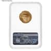 2022 1/4 oz Gold American Eagle NGC MS 69 ER Mint Error (Obv Struck Thru)