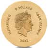 2022 1/2 gram Alexander the Great Gold Coin Cook Islands .9999 Fine