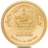 2022 1/2 gram Evolution of Life - Edaphosaurus Gold Coin Mongolia .9999 Fine