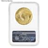 2022 1 oz Gold American Buffalo NGC MS 69 Mint Error (Obv Struck Thru)