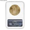 2022 1 oz Gold American Eagle NGC MS 69 Mint Error (Rev Struck Thru)