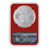 2022 1 oz Silver American Eagle $1 Coin NGC MS 70 FDOI (Red Core)