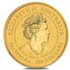 2022 2 oz Gold Lunar Year of The Tiger BU Australia Perth Mint In Cap