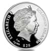 2022 5 oz Silver RMS Titanic Mother Of Pearl Coin Solomon Islands .999 Fine (w/Box & COA)