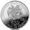 2022 Armenia 1/2 oz Noah's Ark Silver Coin 200 Dram .999 Fine BU