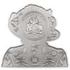 2022 Barbados 5 oz Silver Queen Elizabeth II Shaped Coin