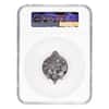 2022 Chad 1 oz Silver Bitcoin Rocket Shaped Coin NGC MS 69 ER Antiqued High Relief