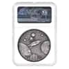 2022 Chad 2 oz Silver Doge on The Moon High Relief Coin NGC MS 70 ER One of First 100
